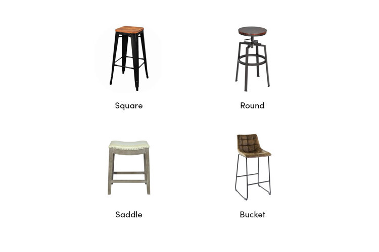 Types of Bar Stools Wayfair